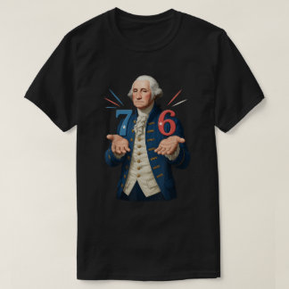 T-shirt George Washington 7 6 Mème Histoire Art