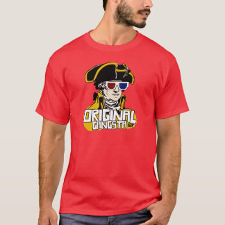 T-shirt George Washington "Original Gangsta"