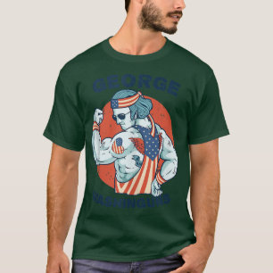 T-shirt George Washins drôle de séance d'entraînement patr