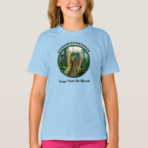 T-shirt Georgeousaurus Blond Dinosaur