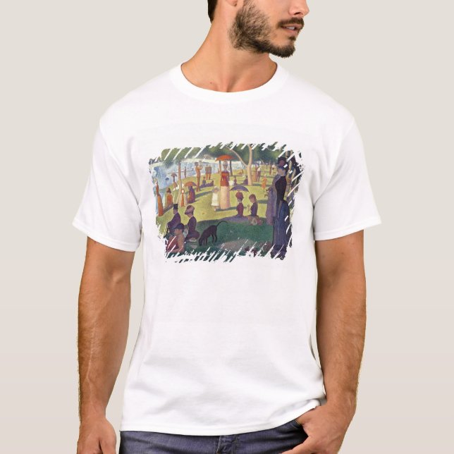 T-shirt Georges Pierre Seurat | dimanche après-midi sur (Devant)