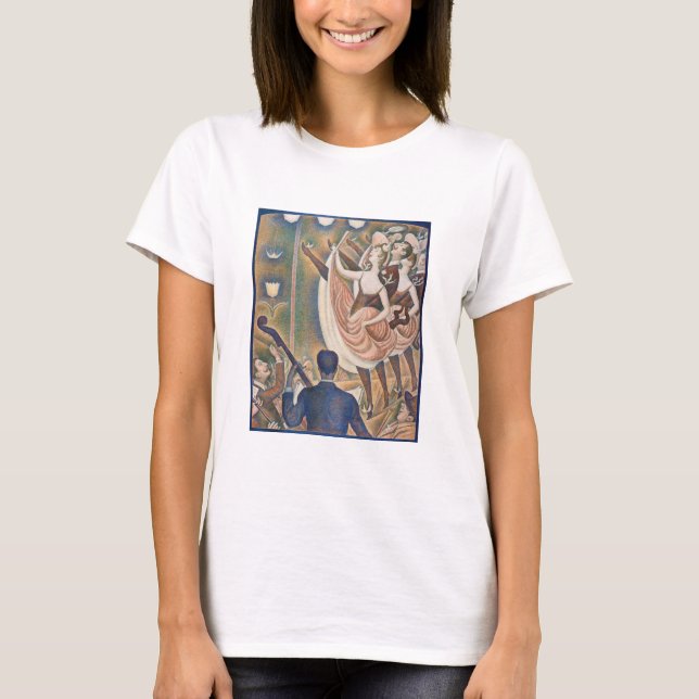 T-shirt Georges Seurat - Le Chahut (Devant)