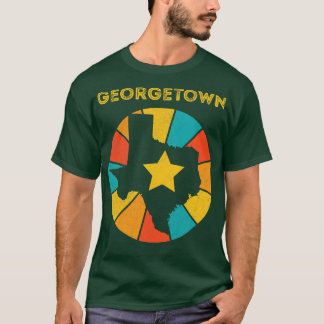 T-shirt Georgetown Texas Vintage Souvenir déshabillé 1