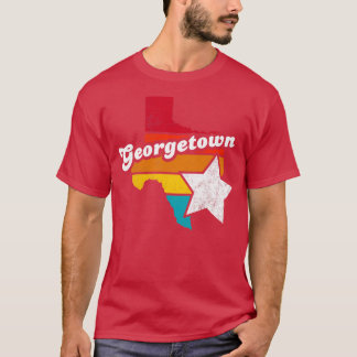 T-shirt Georgetown Texas Vintage Souvenir déshabillé 2