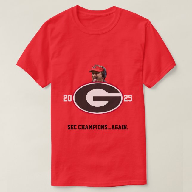 T-shirt Georgia Bulldogs 2025 (Design devant)