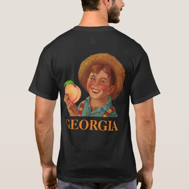 T-Shirt GEORGIA FARMER (Classique Rétro) (Dos)