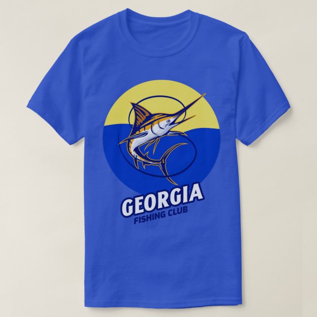 T-shirt Georgia Fishing (Design devant)