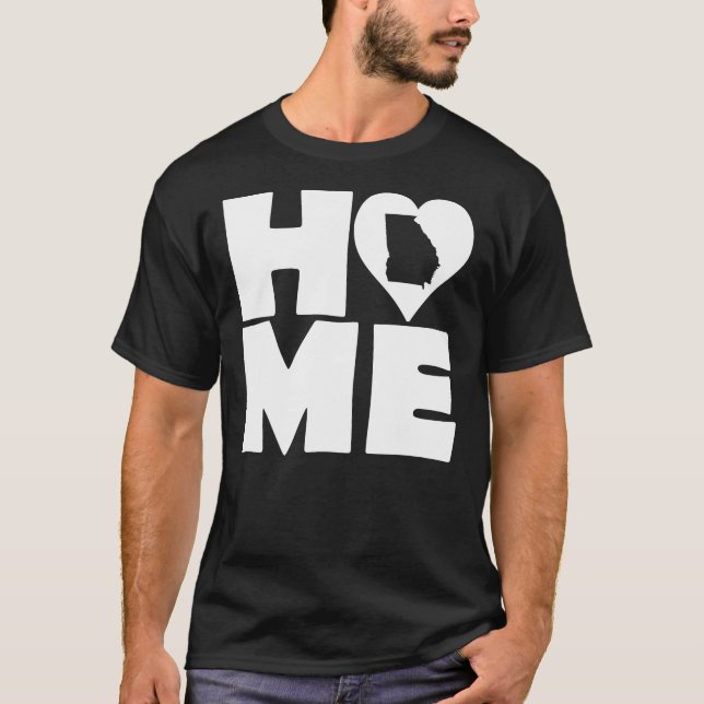 T-shirt Georgia Maison Heart State Tees (Devant)