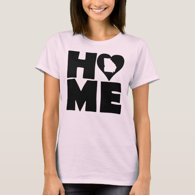 T-shirt Georgia Maison Heart State Tees (Devant)