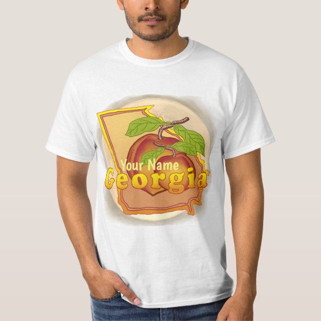 T-shirt Georgia Peach (Devant)