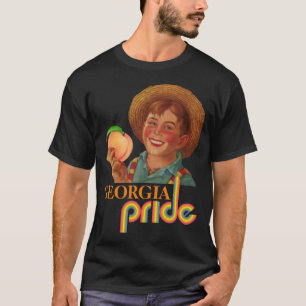 T-Shirt GEORGIA PRIDE PEACH FARMER (Classique Rétr