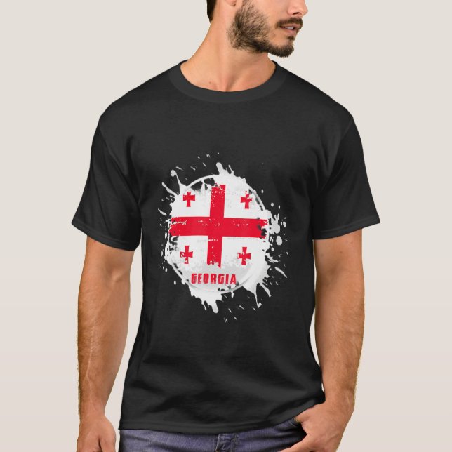 T-shirt Georgia Splash (Devant)