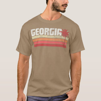 T-shirt Georgia Vintage Retro les années 70 80s 90s Gift B