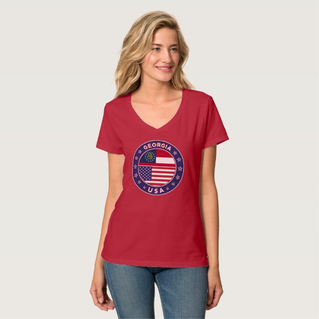 T-shirt Géorgie (Devant entier)