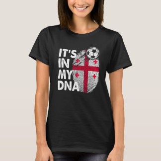 T-shirt Géorgie Dans Mon Adn Géorgie Drapeau Équipe Géorgi
