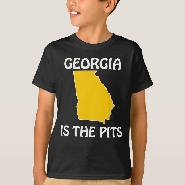 T-shirt Géorgie - Est Les Noyaux (Devant)