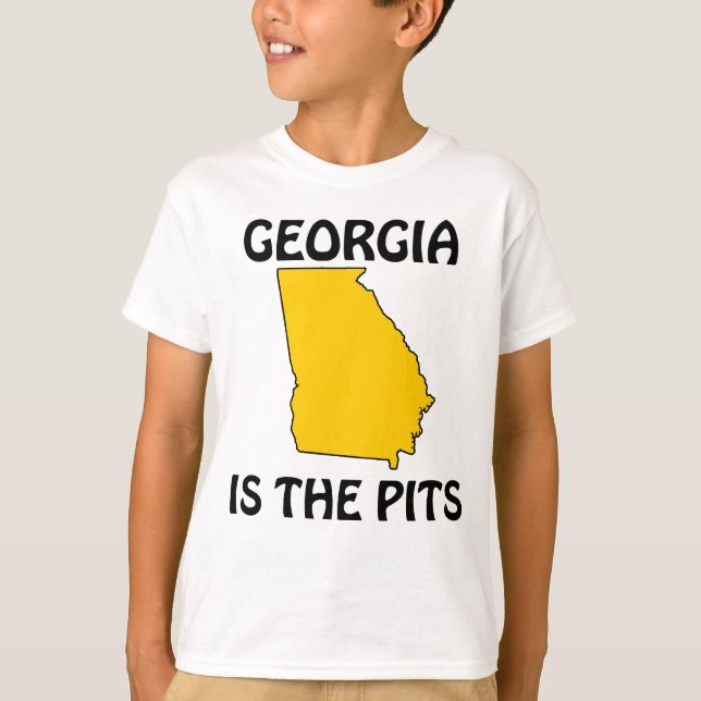 T-shirt Géorgie - Est Les Noyaux (Devant)