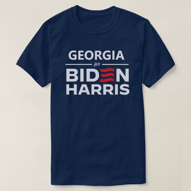 T-shirt Géorgie pour Biden Harris (Design devant)