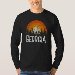 T-shirt Géorgie  Style Rétro Vintage 70s 80s 90s Maison