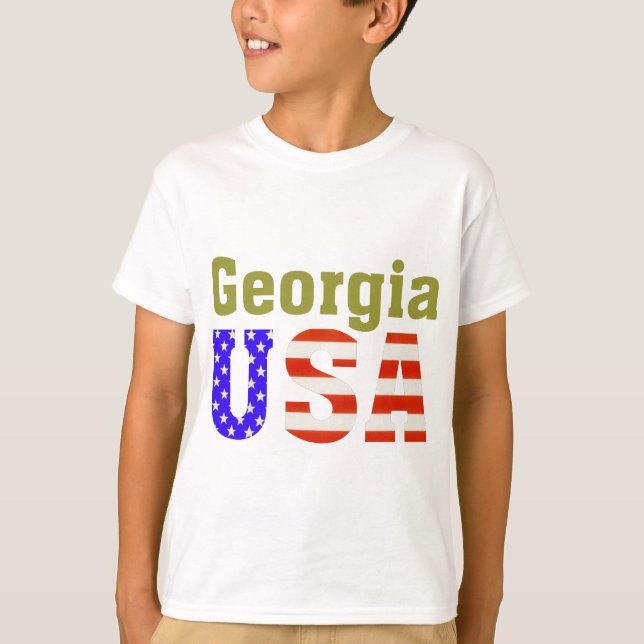 T-shirt Géorgie USA ! (Devant)