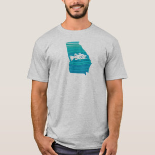 T-shirt Géorgie Wave Fishing