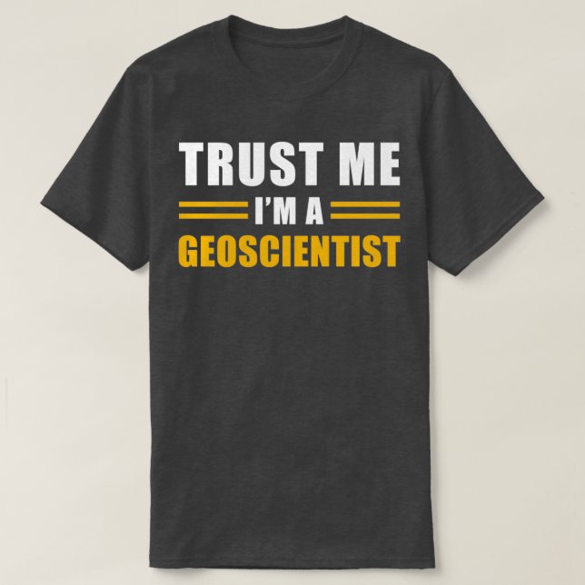T-shirt Geoscientist Gift (Design devant)
