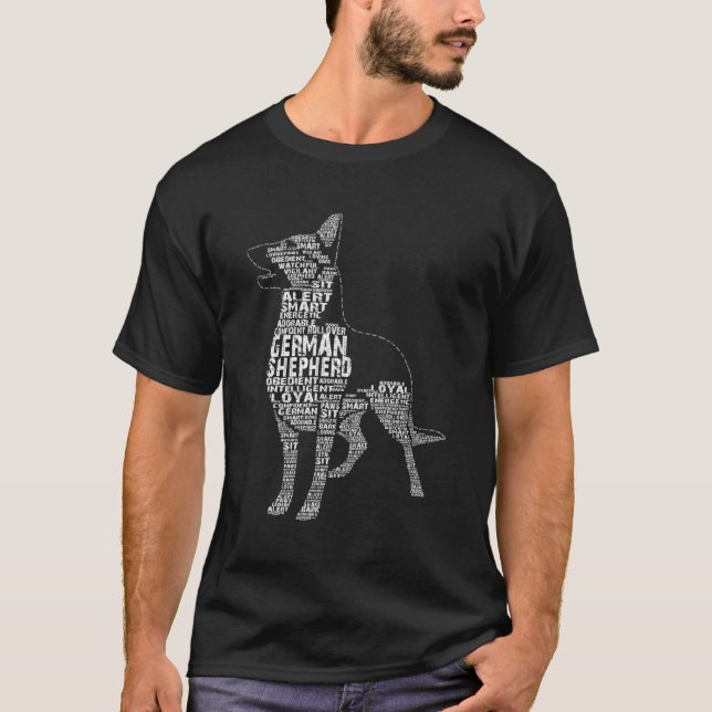 T-shirt Ger Shepherd Ger Shepherd (Devant)