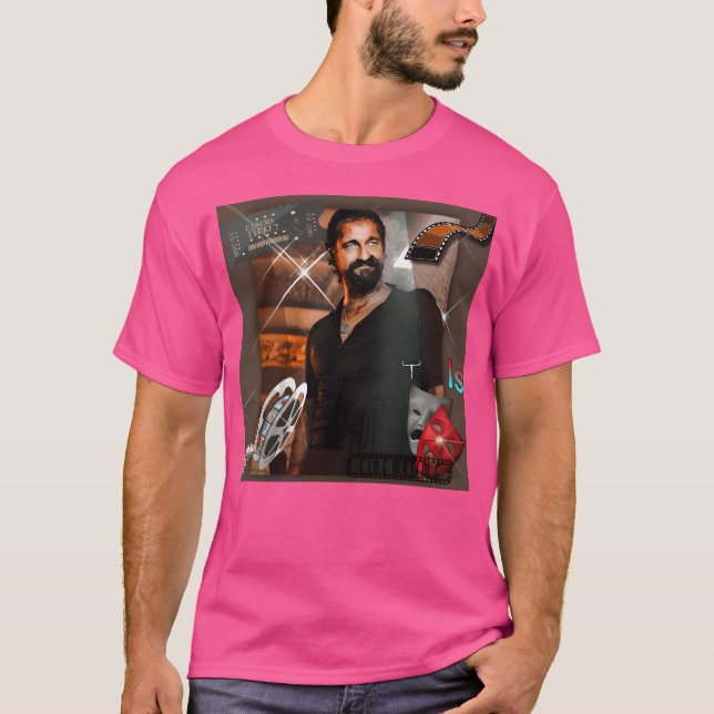 T-shirt Gerard Butler (Devant)