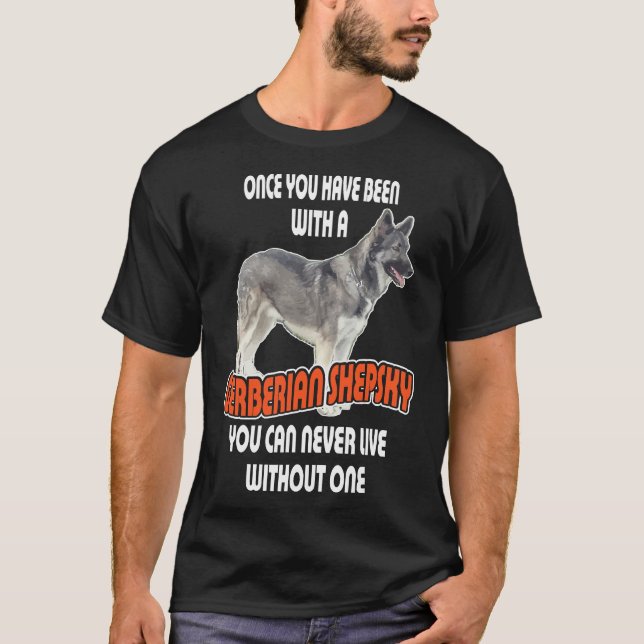 T-shirt Gerberian Shepsky Allemand Berger Sibérien Husky D (Devant)