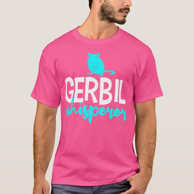 T-shirt Gerbil Gerbil Citations Drôle Whisperer (Devant)