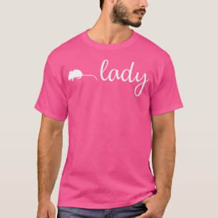 T-shirt Gerbil Lady For Women Girl Gnawer Pet Mouse
