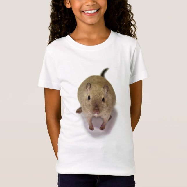 T-Shirt Gerbil Tee (pour Arrière - plan blanc uniquement) (Devant)