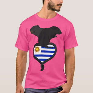 T-shirt Gerbil Uruguay sombre
