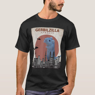 T-shirt Gerbilzilla Funny Gerbil Cadeau pour Gerbil Amateu