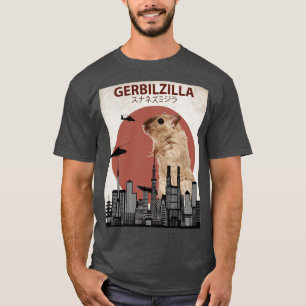 T-shirt Gerbilzilla Giant Gerbil Monster