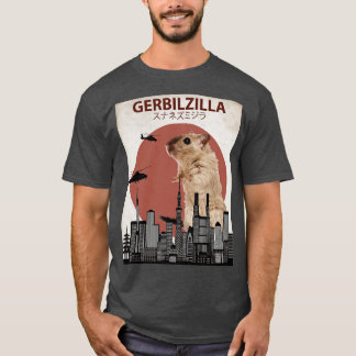 T-shirt Gerbilzilla Giant Gerbil Monster