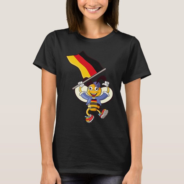 T-shirt German Bee Germany Fan (Devant)