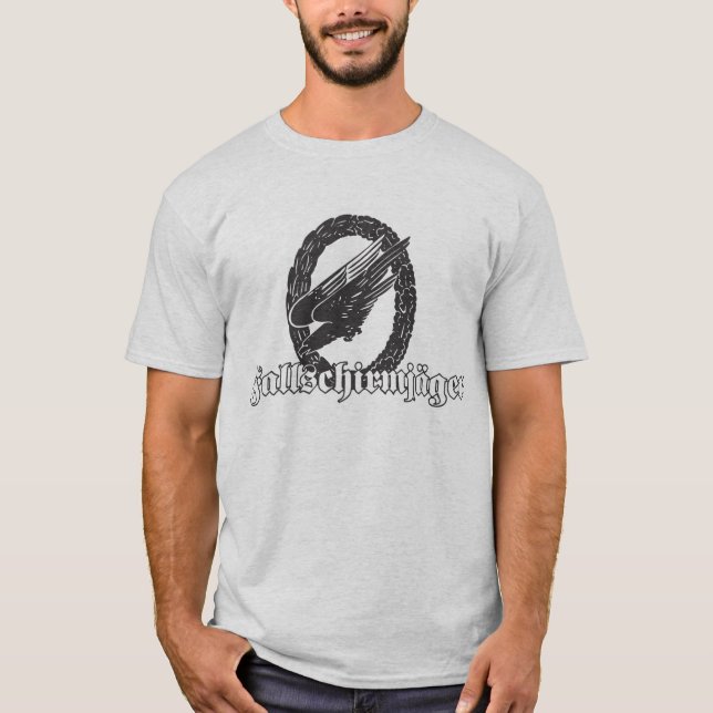 T-shirt German Fallschirmjager Decal (Devant)