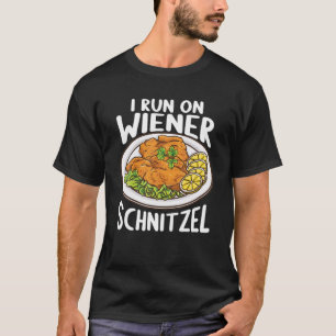 T-shirt German Foodie Austria Food Drôle Je Cours Sur Wie