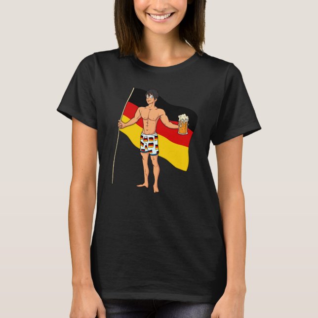 T-shirt German Hot Boy (Devant)
