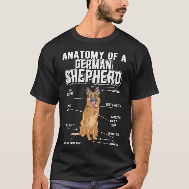 T-shirt German Shepherd (Devant)