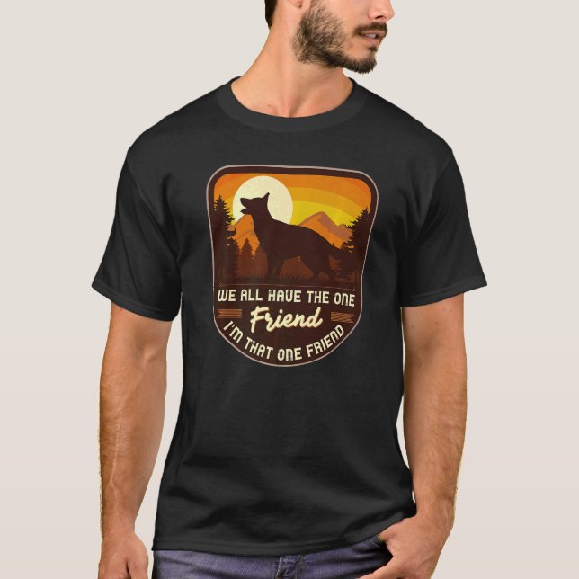 T-shirt German Shepherd Dog Gsd Dog Breed  1 (Devant)