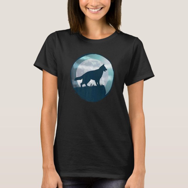 T-shirt German Shepherd Dog Gsd Dog Breed 13 (Devant)