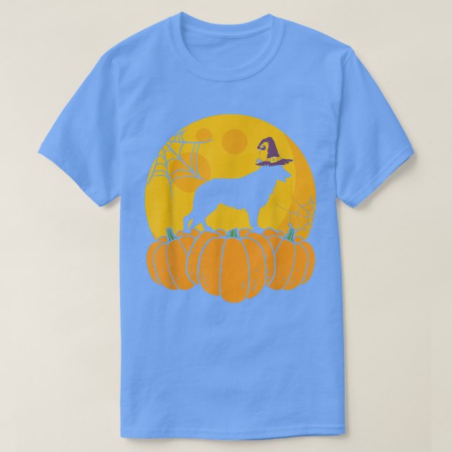 T-shirt German Shepherd Dog Halloween Funny  (Design devant)