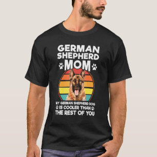 T-shirt German Shepherd Maman German Shepherd Dog Dog Pet 