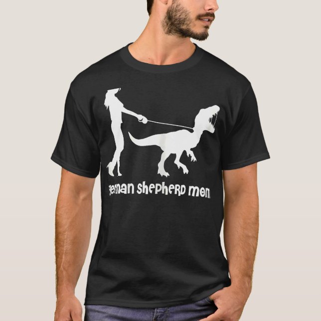 T-shirt German Shepherd Mom Raptor Edition (Devant)