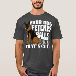 T-shirt German Shepherd Police Dog Officer Gift 