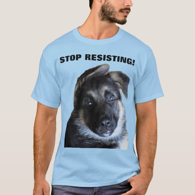 T-shirt GERMAN SHEPHERD PUPPY (Devant)