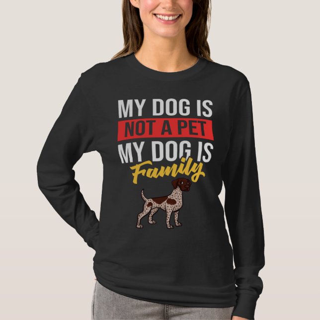 T-shirt German Shorthaired Pointer Dog  Puppies Owner   1 (Devant)
