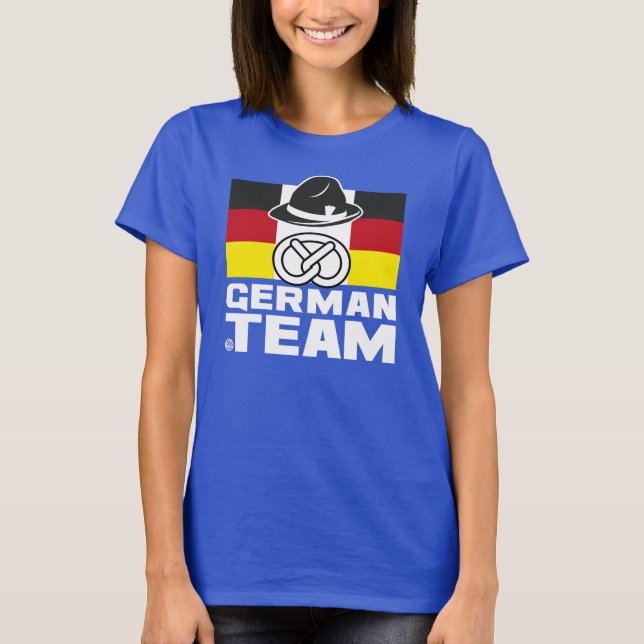 T-shirt GERMAN TEAM  2 Femme (Devant)